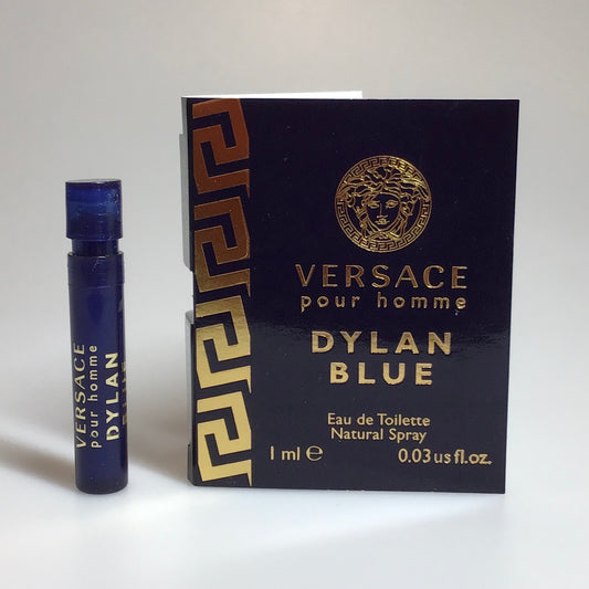 VERSACE DYLAN BLUE pour homme eau de parfume 1ml vial