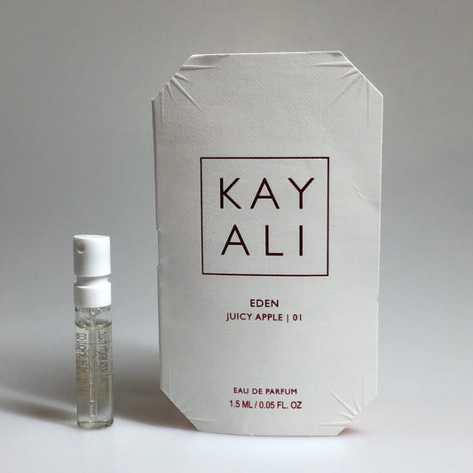 Kayali Eden Juicy Apple 01 Eau De Parfum mini Spray Fragrance, 1.5ml