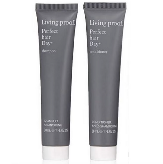 LIVING PROOF Perfect Hair Day SHAMPOO & CONDITIONER Duo 30ml Travel Size