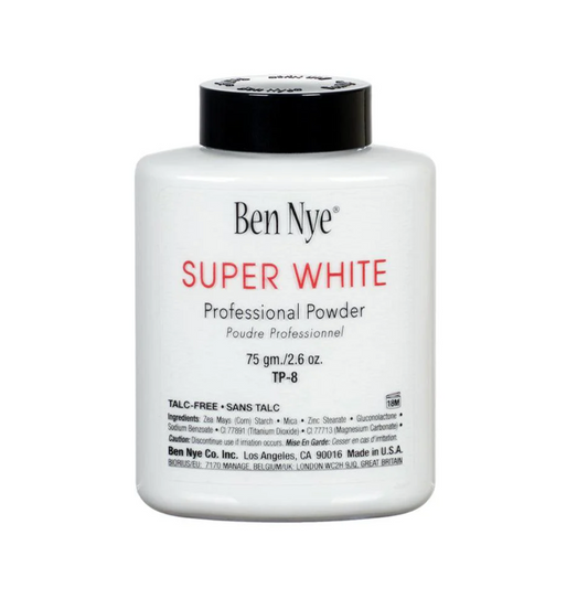 Ben Nye Super White Translucent Setting Powder 2.6 oz