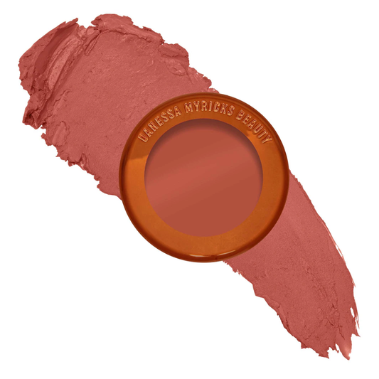 Danessa Myricks Beauty Yummy Skin Blurring Balm Powder Flushed - Matte Color for Cheek & Lip