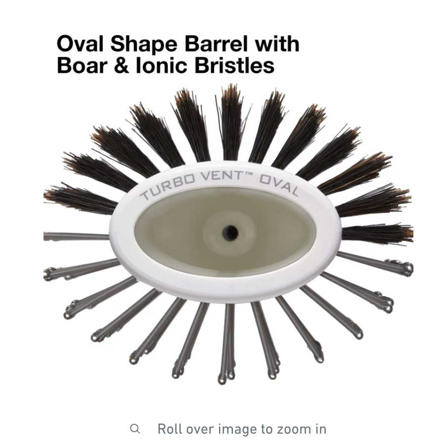 Olivia Garden Ceramic + ion Turbo Vent™ Oval Twin™ & 100% Boar Collection