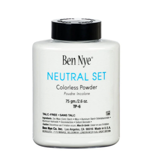 Ben Nye Neutral Set Colorless Face Powder 3 oz