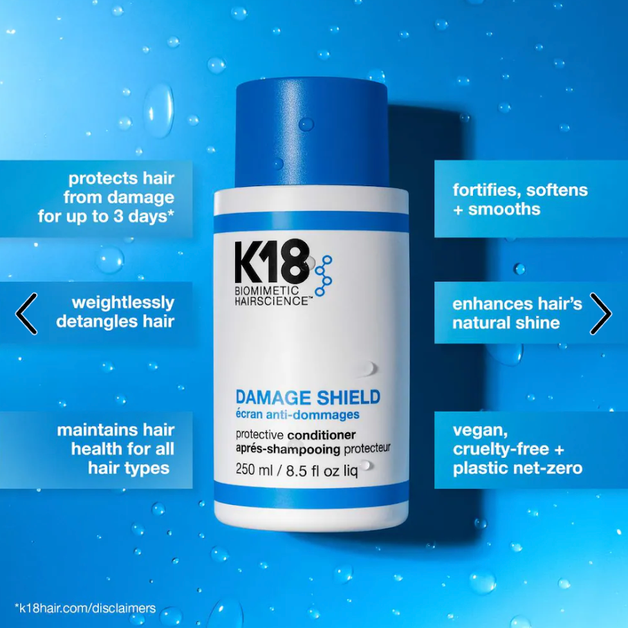 K18 Biomimetic Hairscience DAMAGE SHIELD Protective Conditioner