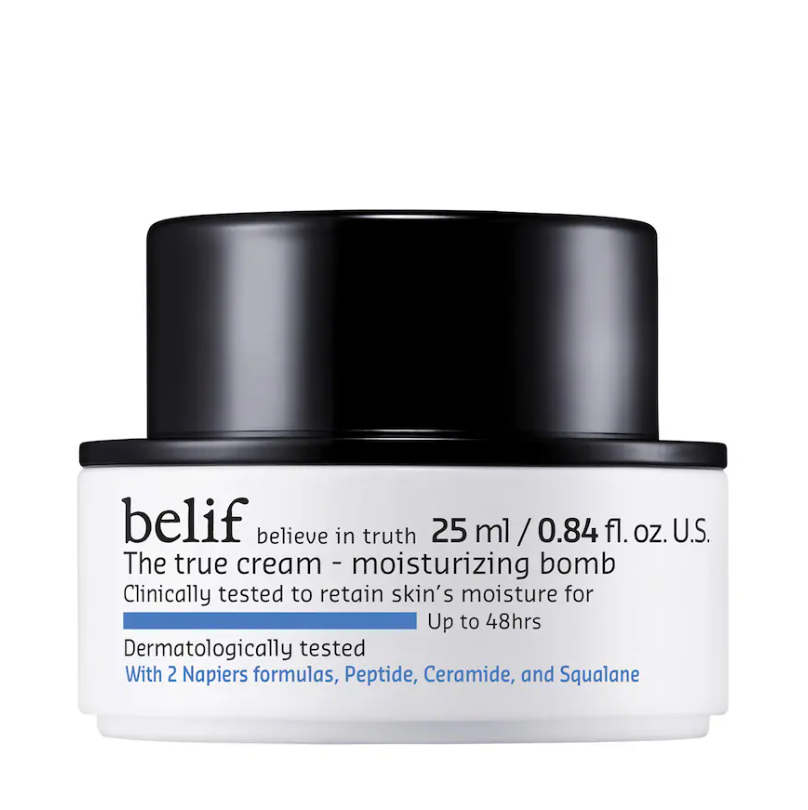 Belif  Mini The True Cream Moisturizing Bomb with Peptide and Ceramide -  0.84 oz/ 25mL