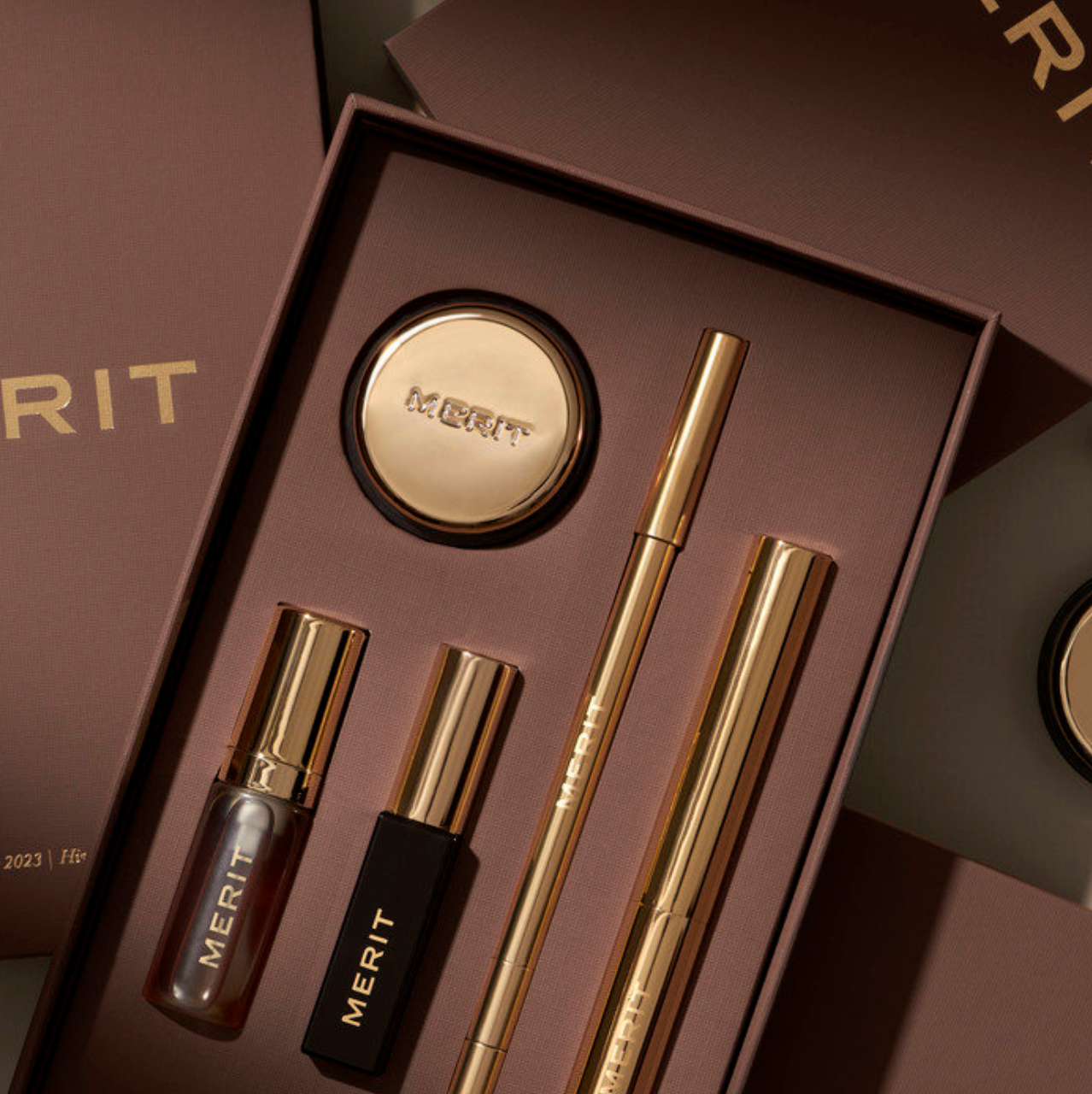 Merit Le Gloss Set HOLIDAY ESSENTIALS