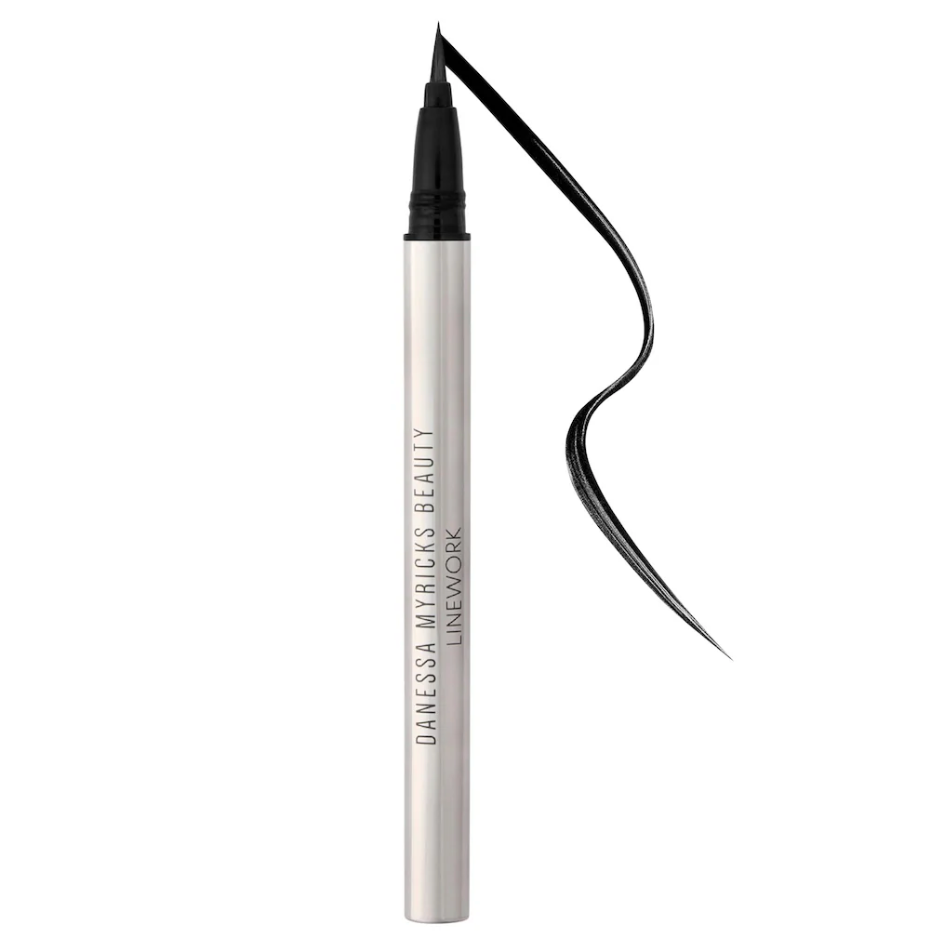 Danessa Myricks Beauty Linework Paintbrush Fluid Liquid Eyeliner