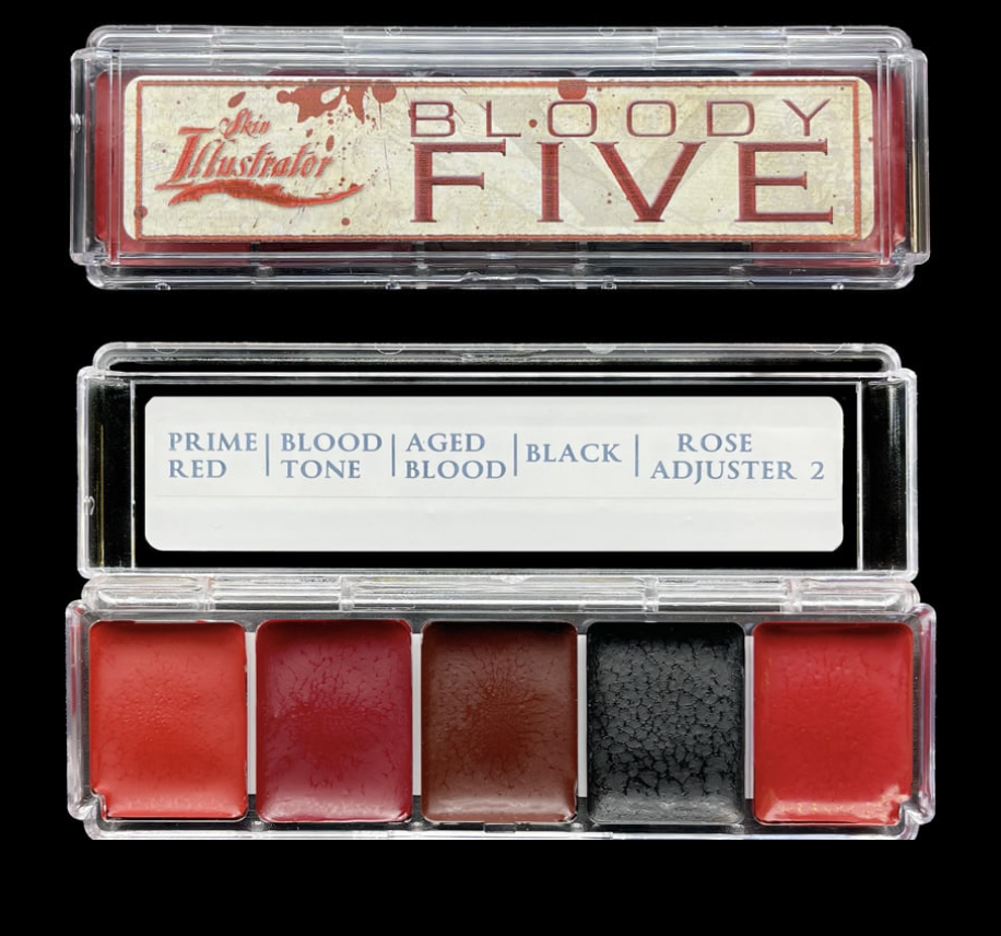 Skin illustrator Bloody Five Palette