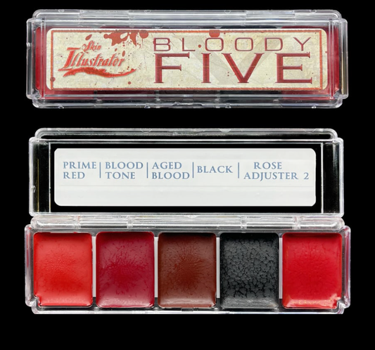 Skin illustrator Bloody Five Palette