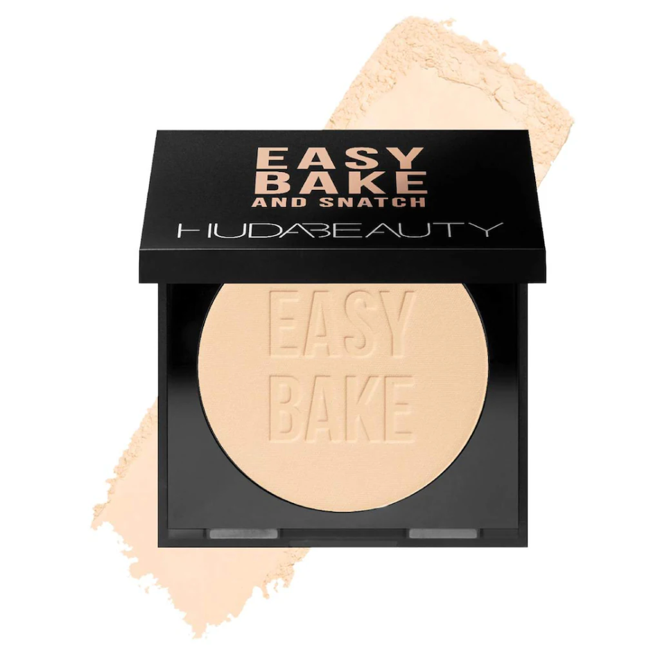 HUDA BEAUTY Easy Bake and Snatch Pressed Talc-Free Brightening and Setting Powder