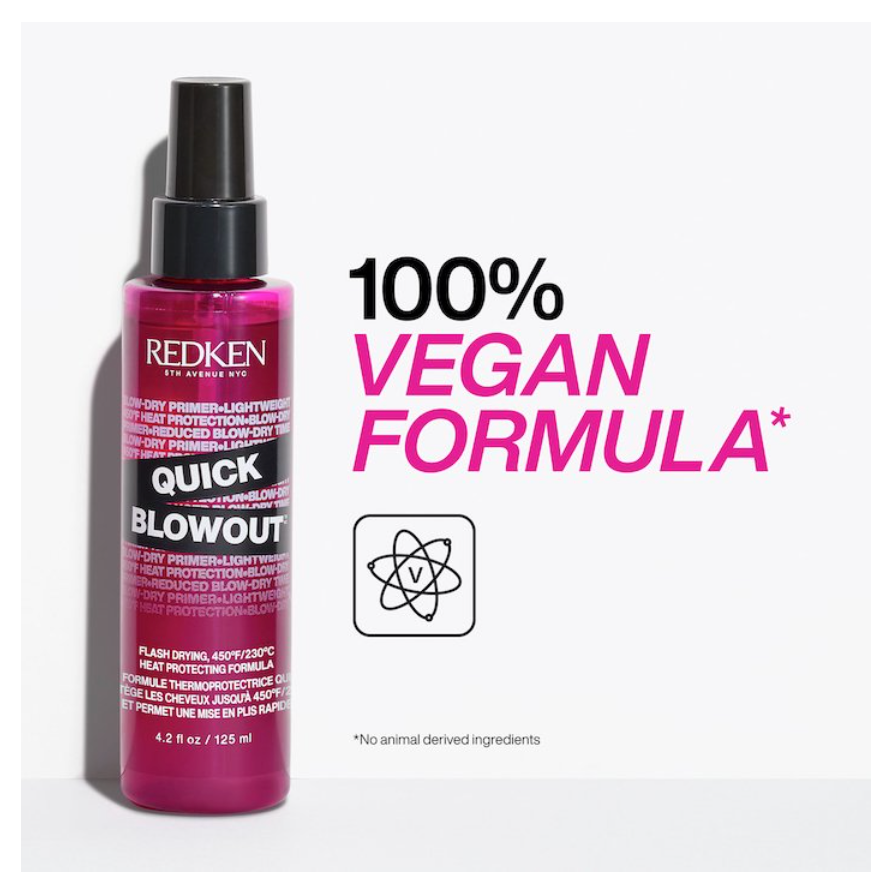 Redken Quick Blowout Lightweight Blow Dry Primer Spray - 4.2 oz / 125 mL