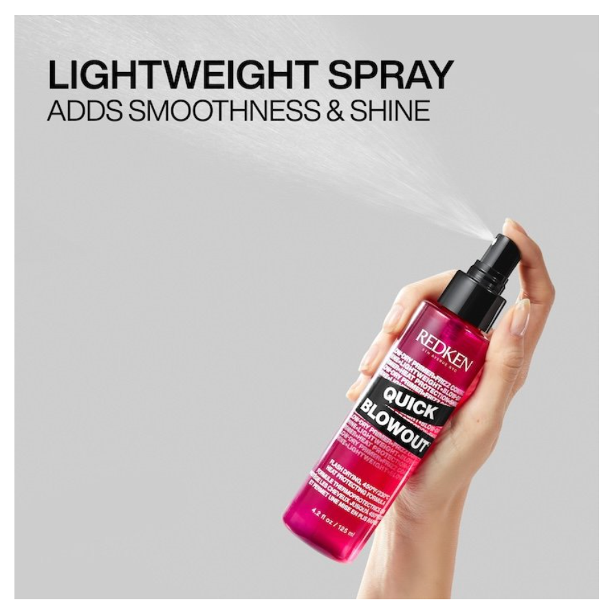 Redken Quick Blowout Lightweight Blow Dry Primer Spray - 4.2 oz / 125 mL