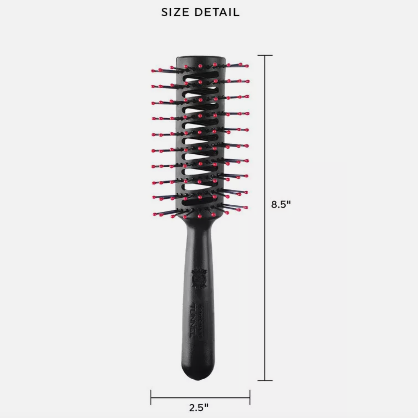 Cricket Static Free Tunnel Hair Brush