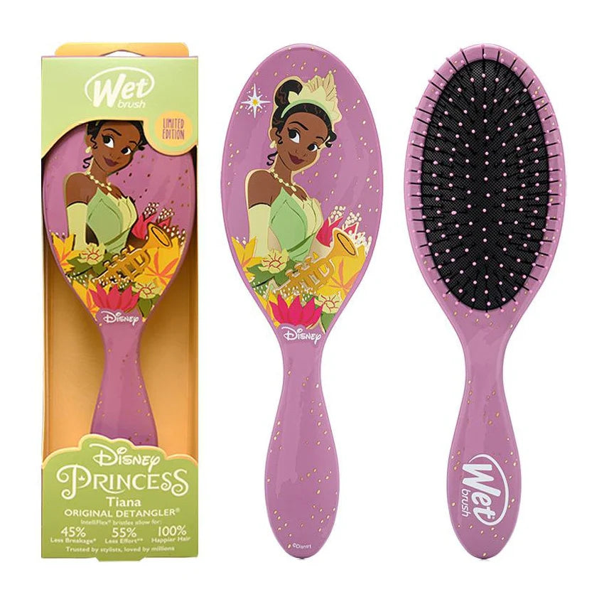 WET BRUSH PRO ULTIMATE PRINCESS CELEBRATION COLLECTION DETANGLER - Princess Tiana