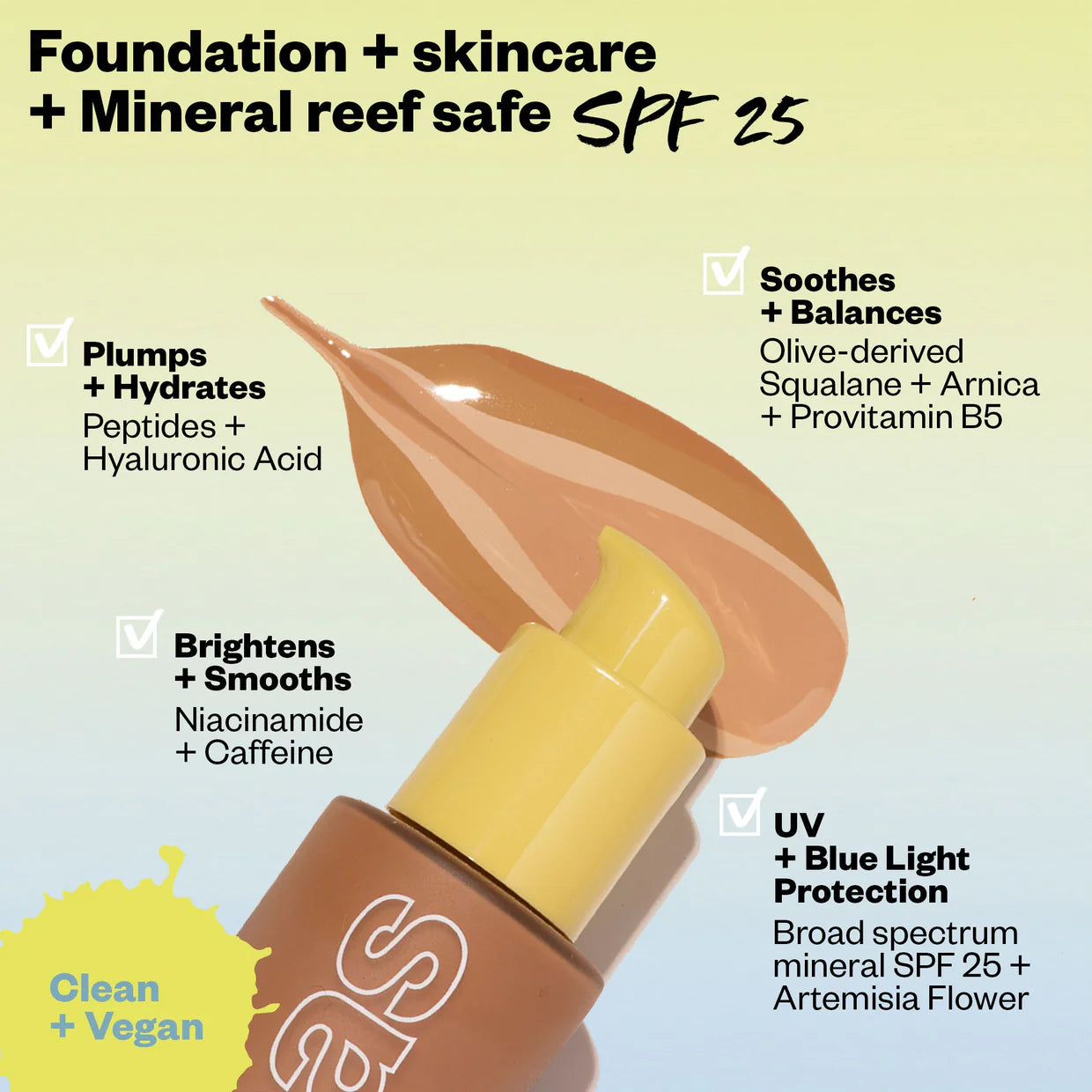 KOSAS Revealer Skin-Improving Foundation SPF 25