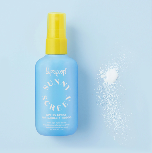 Supergoop! Sunnyscreen 100% Mineral Spray SPF 50 Baby Sunscreen EXP8/24