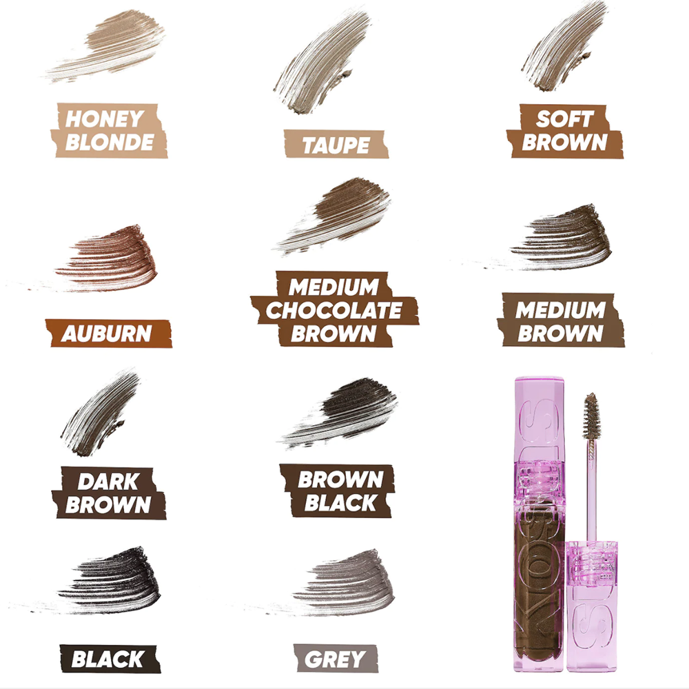 Kosas Air Brow Tinted Clean Volumizing Eyebrow Gel (see colors inside)