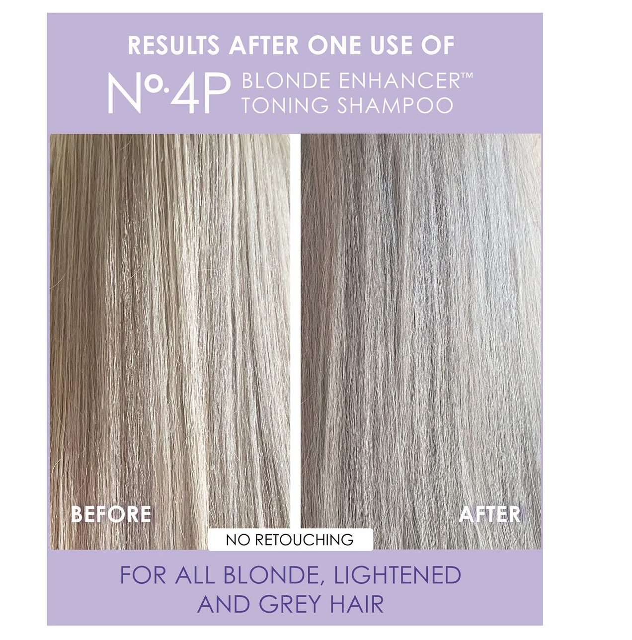 OLAPLEX No 4P Blonde Enhancer Toning Shampoo( 250ml ) purple shampoo